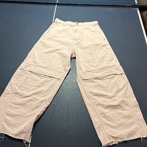 BDG Wide leg pink jeans